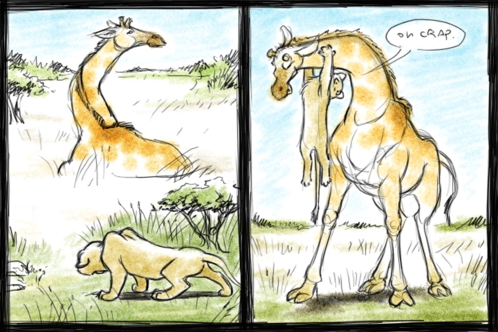 How to Take Down a Giraffe by larkinheather How to Take Down a Giraffe by larkinheather