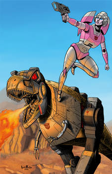 Arcee and Grimlock