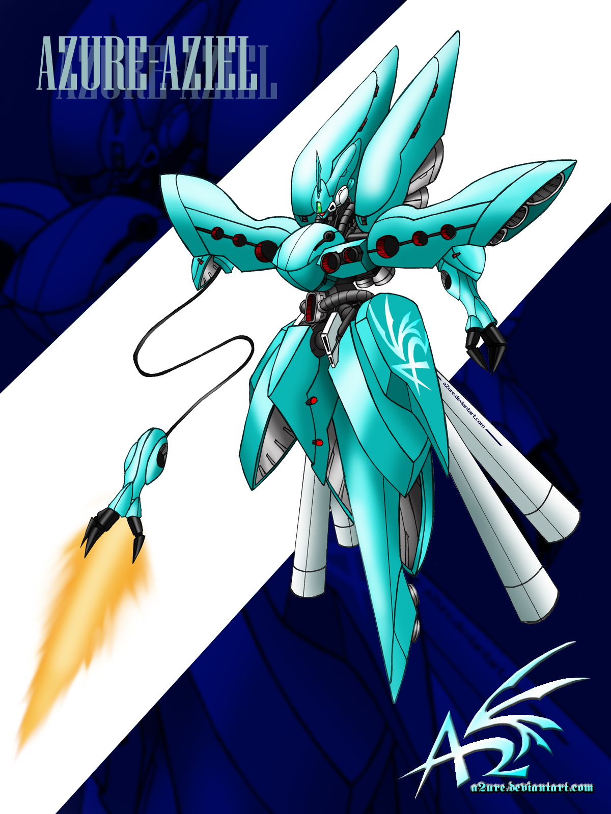 Azail Character Azure-Aziel by a2ure on DeviantArt