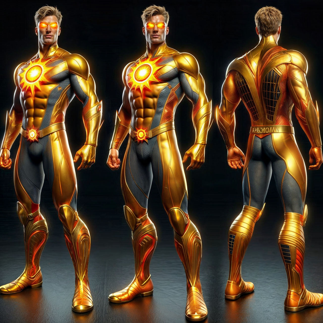 Solar Man Prototype Solar Man (alternative design) by DanyXGenesis1308 on DeviantArt