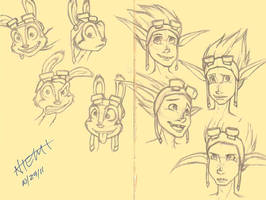 Daxter Sketches