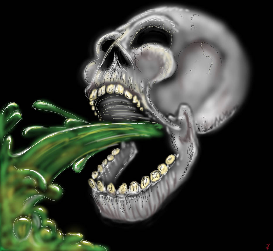 Miscevious Skeleton Disgusting skeleton by ziimanzii on DeviantArt