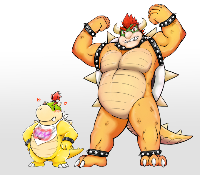 Bowser and Jr