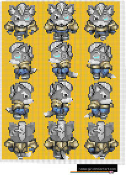 Wolf O'Donnell Sprites