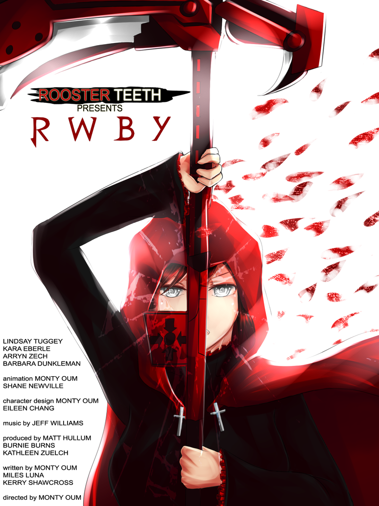 Red Roses Glass Rwby RWBY: Red Like Roses (poster edit) by FFNaru134 on DeviantArt