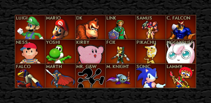 Super Smash Bros. 64 Nintendo DS Port by Aspenpellot1 on DeviantArt