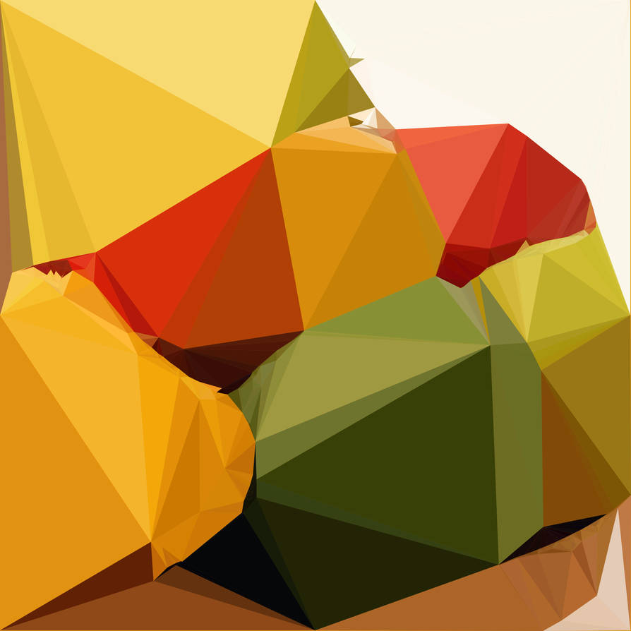 Abstract Art : Fruits : Mango by kenkchow
