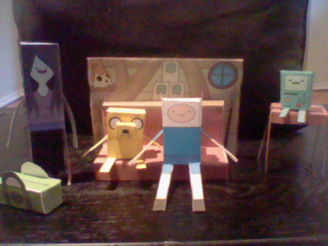 Adventure time cut-outs