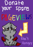 Donate Your Spare Pageviews by WhereShadowsThrive