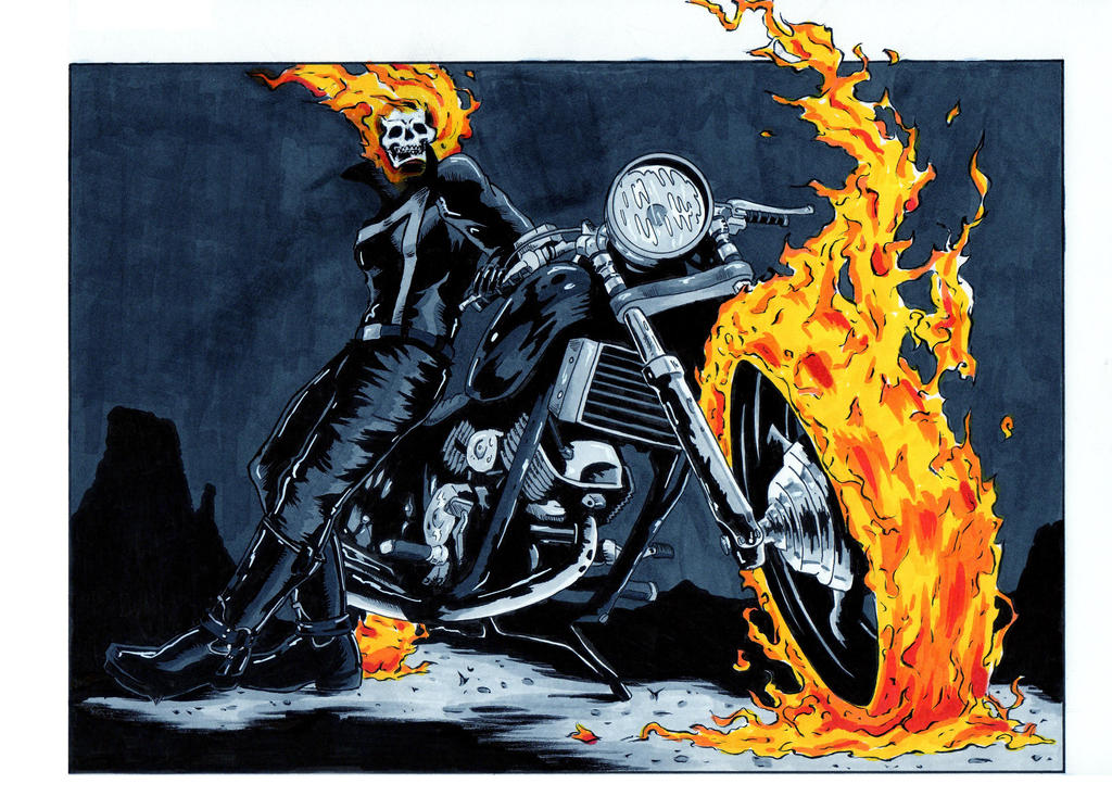 Ghost Rider Carving Ghost Rider by JonathanGrimm on DeviantArt