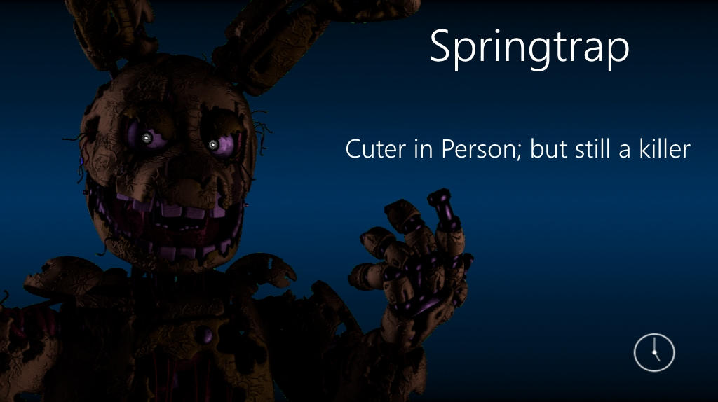 (sfm Fnaf) Springtrap Loading Screen by TheRealMrtrap on DeviantArt