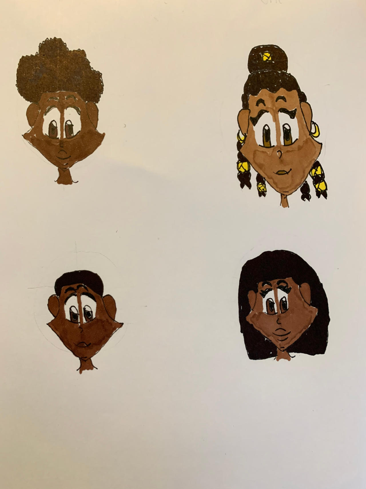 Black Characters by TianaKoopa on DeviantArt