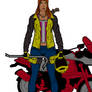 Amanda Gold - biker villain