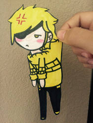 Bill Cipher paperchild