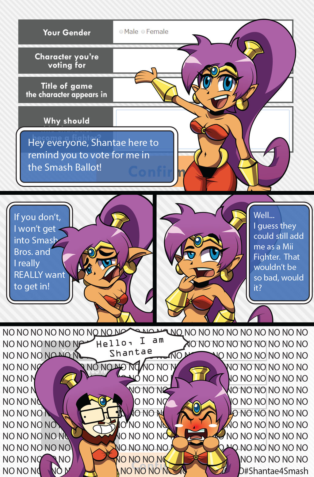 Shantae For Smash