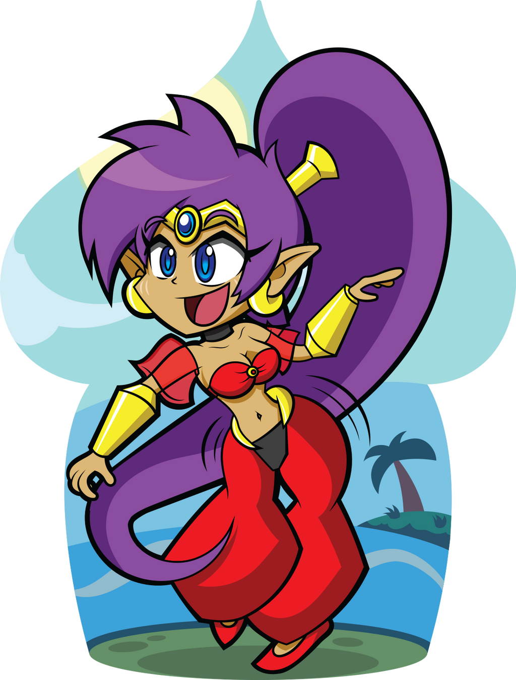 Half Genie Hero By T 3000 On DeviantArt half-genie-hero-by-t-3000-on-deviantart