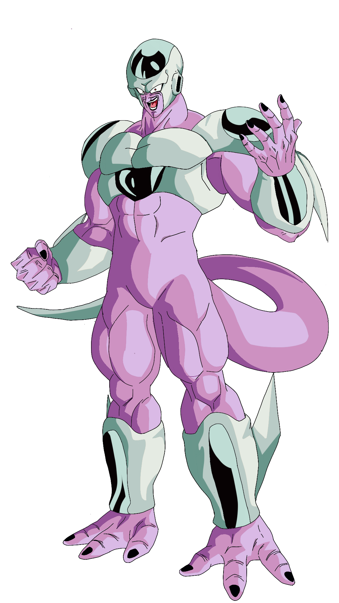 King cold final form render by thedesconocido on DeviantArt