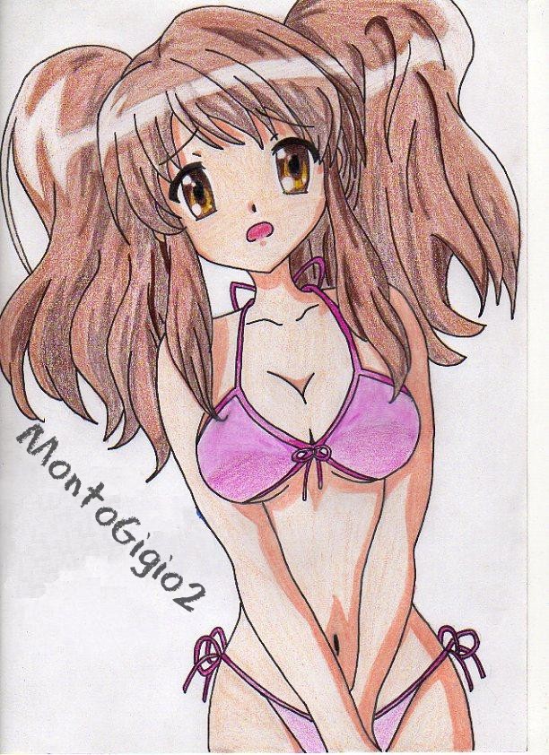 Asahina Mikuru Ecchi Fanart