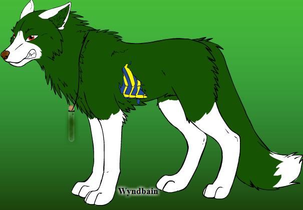 The Apple Thief  Crystal's wolfform