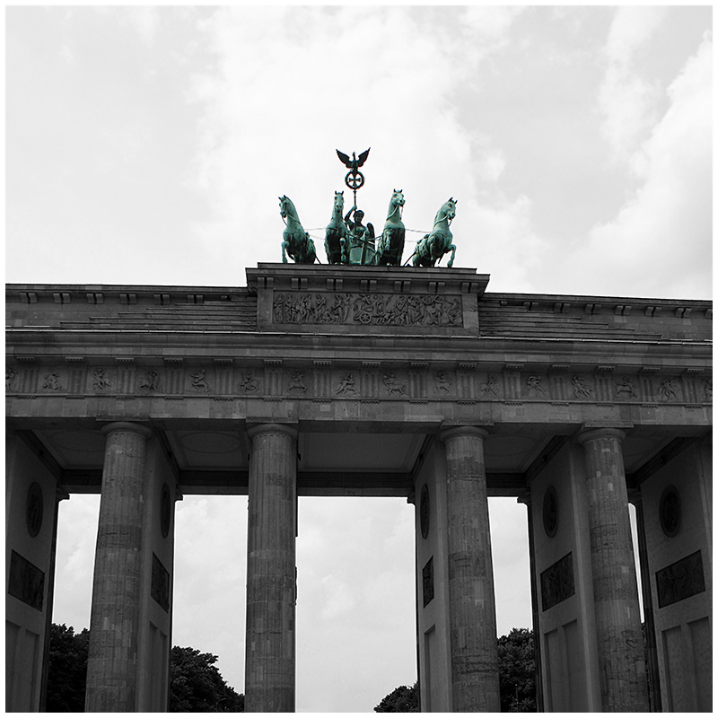 Squared Brandenburg Gate