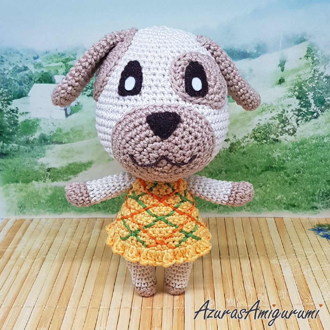Goldie Animal Crossing Amigurumi by AzurasAmigurumi on DeviantArt