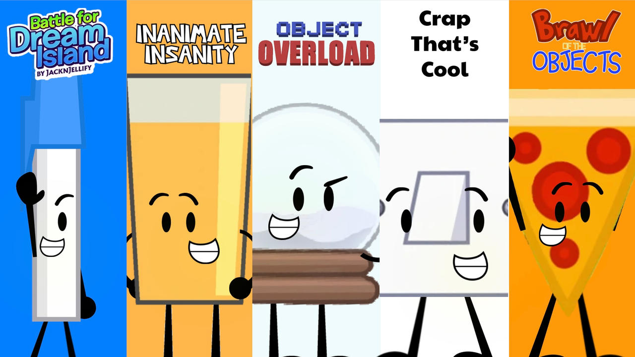 My Favorite Object Show Contestants (Day 1) by DTIG2002Art on DeviantArt