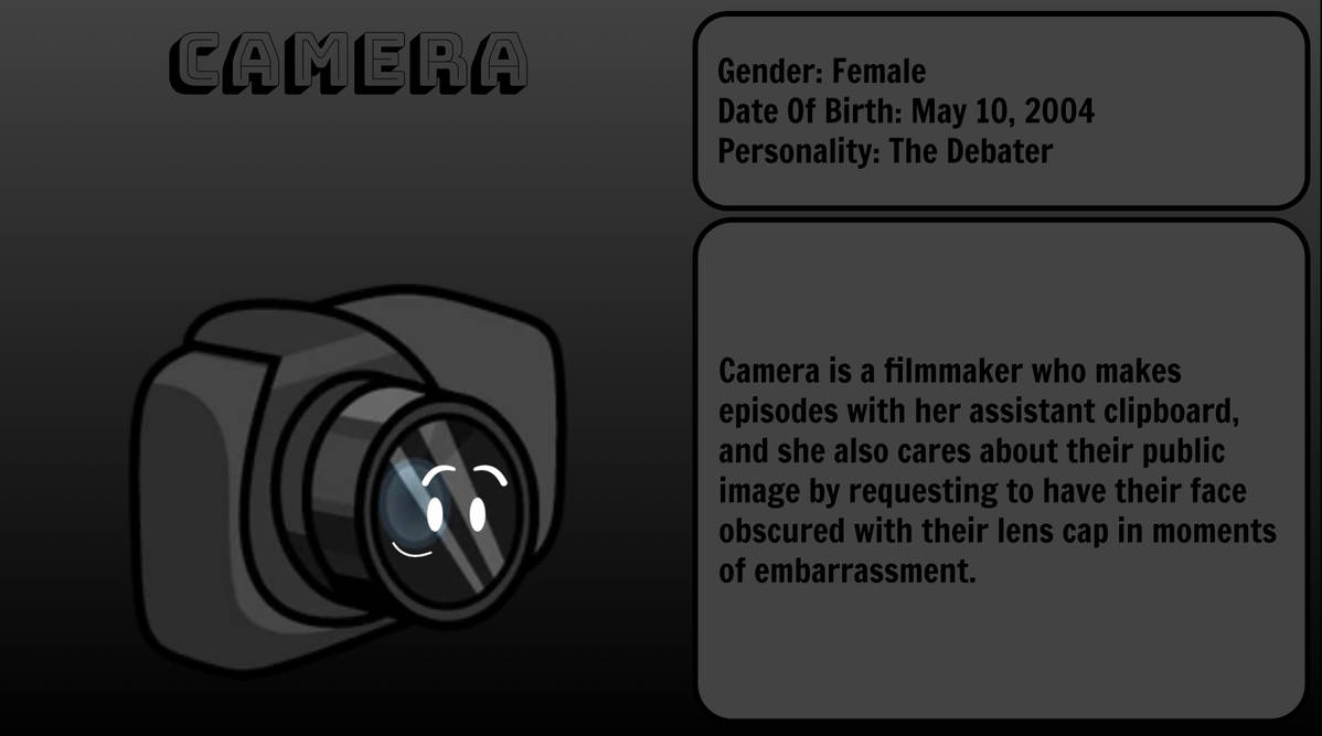Meet Camera by DTIG2002Art on DeviantArt