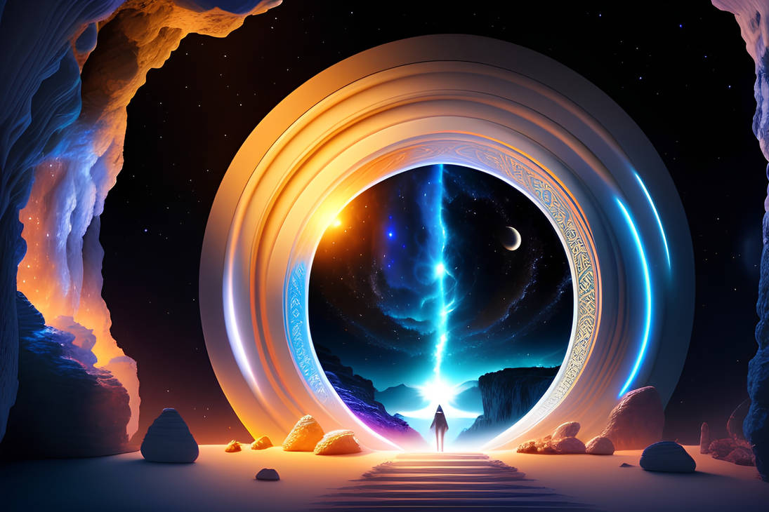 Gate to infinity by blackbyte7 on DeviantArt