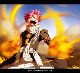 Fairy Tail 430 - Natsu on fire!