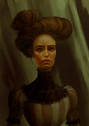 miss Vanessa Ives by TeslaRock