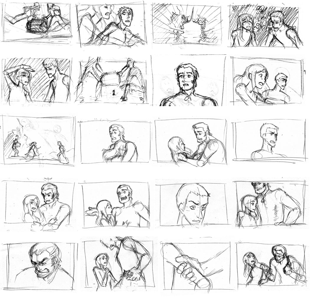 Rough Storyboarding 1