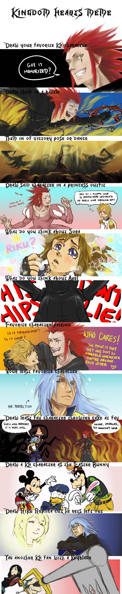 Kingdom Hearts Meme by pure-forest