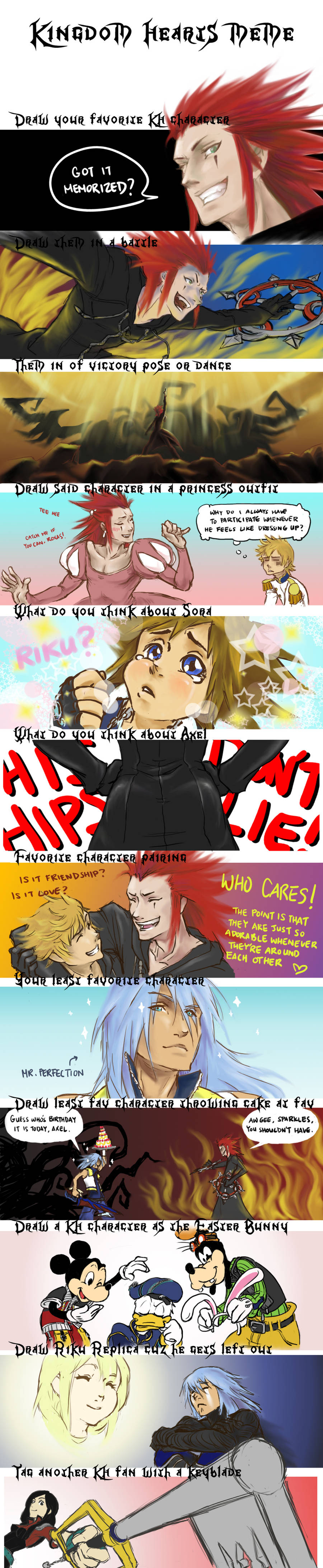 Kingdom Hearts Meme by pure-forest