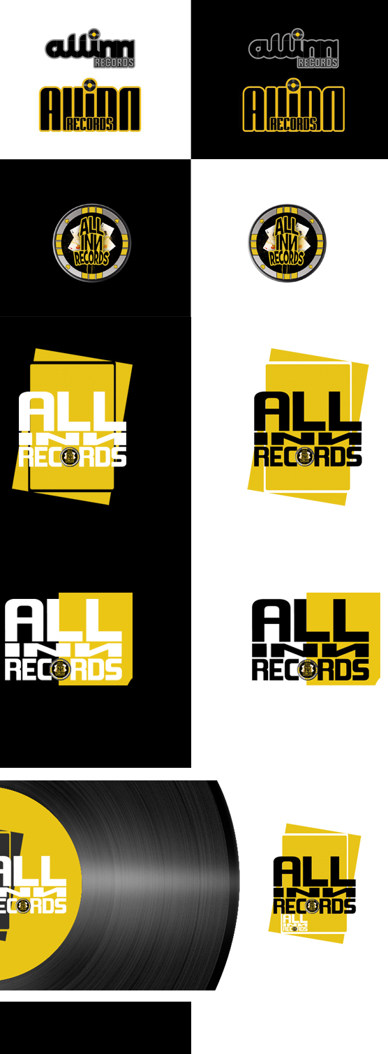 All Inn Records Logos