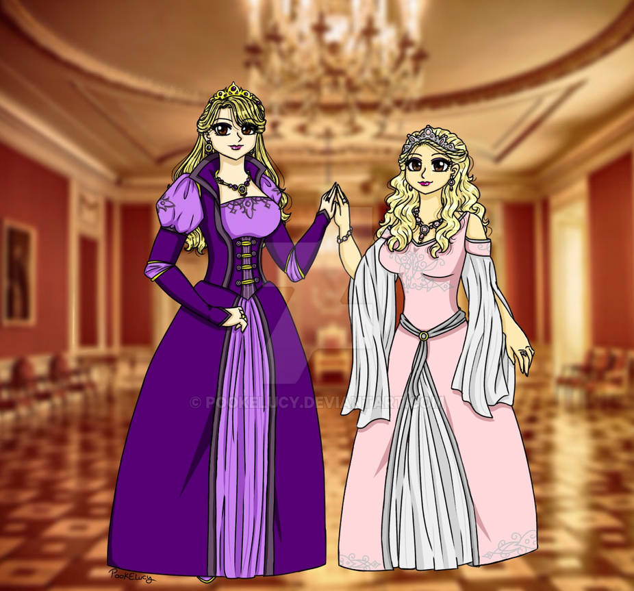 Two Princesses by PookElucy on DeviantArt