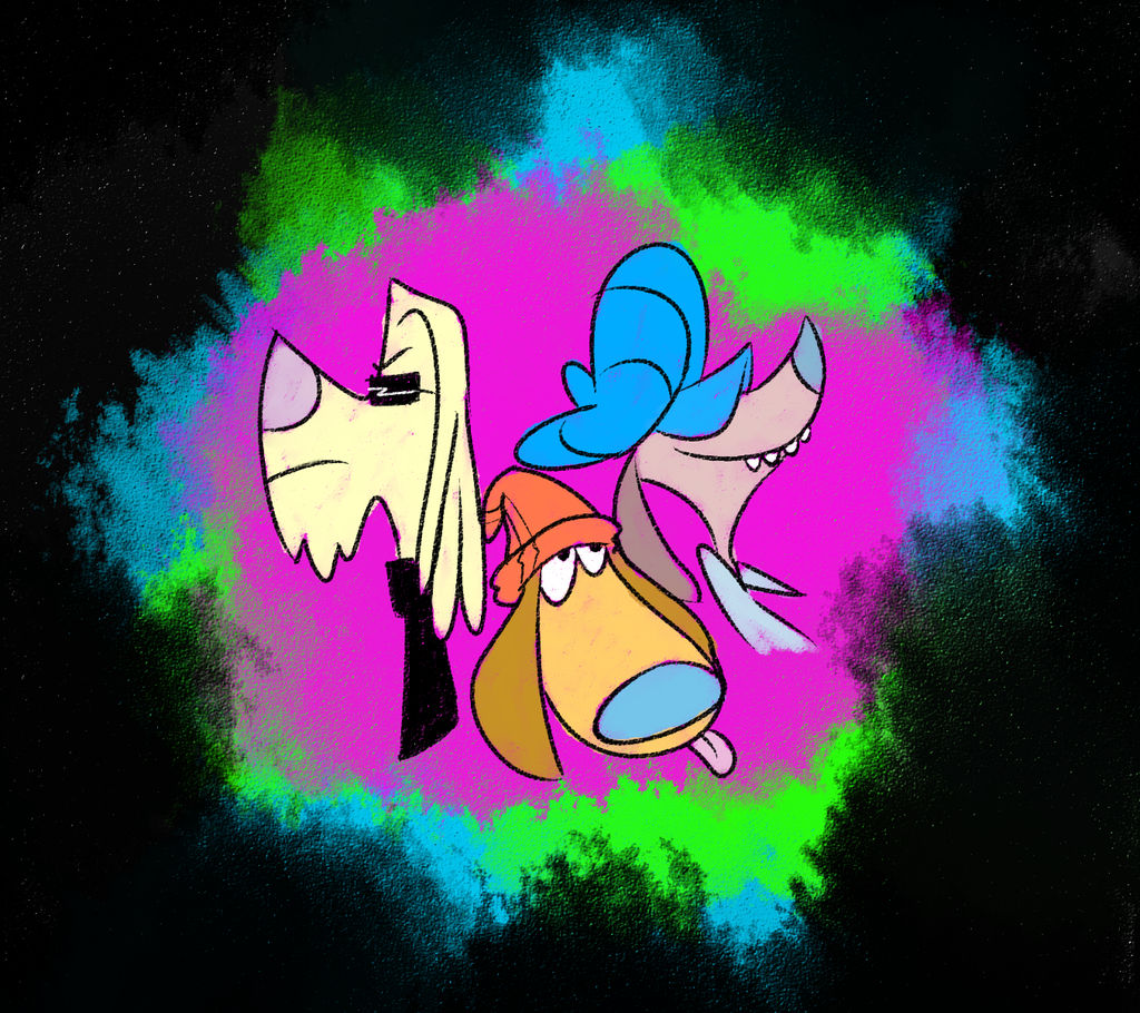 3 dog band by gobixhoukou on DeviantArt