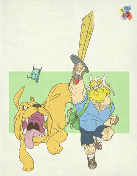 Adventure Time (Manly version)