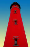Ponce Lighthouse: Blue Sky by plunderer01