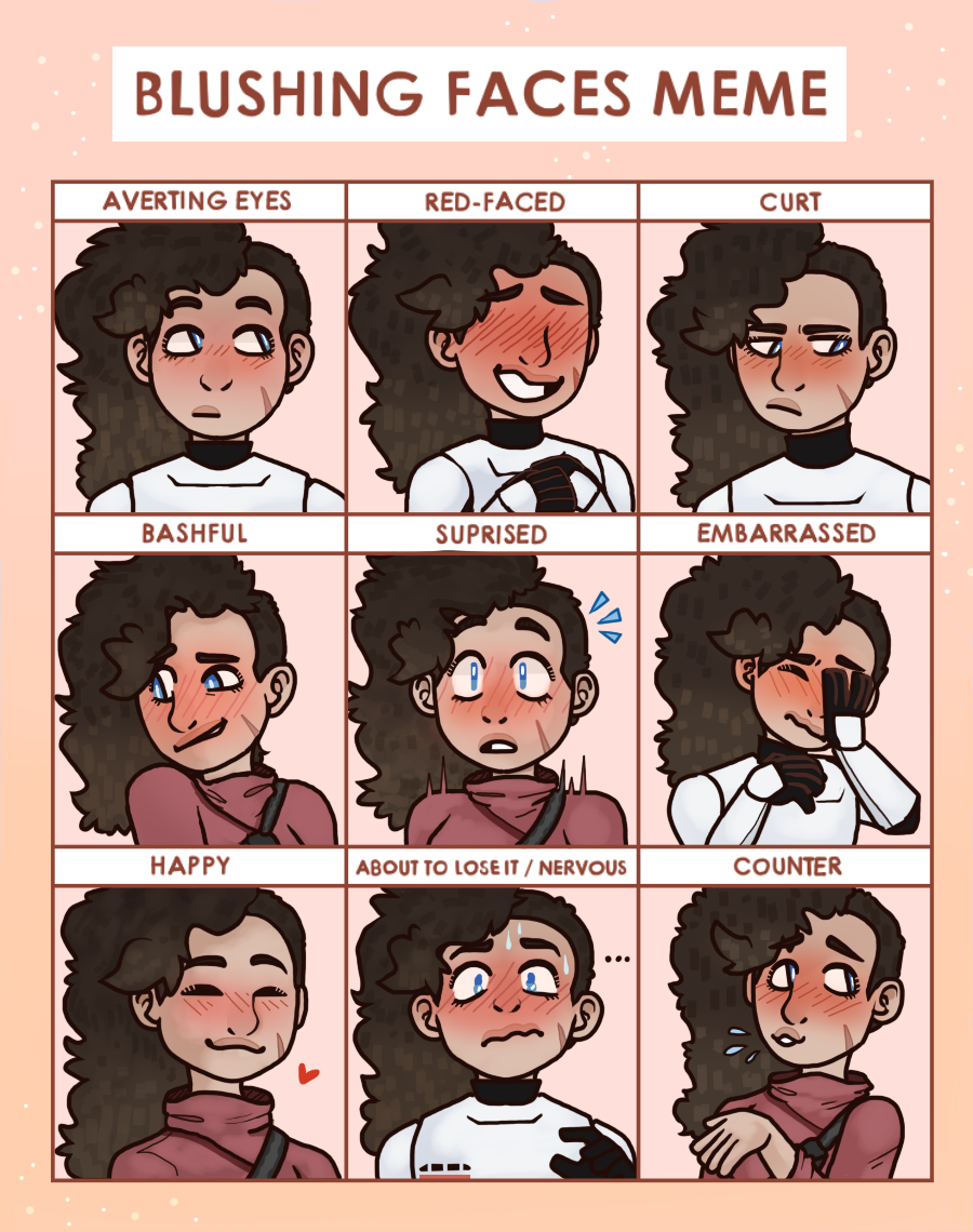 Deviantart Blushing blushing faces by ufozerra on DeviantArt