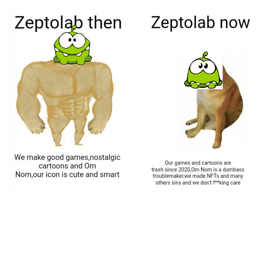 Zeptolab Loading Screen ZeptoLab then vs now by omnomerproductions2 on DeviantArt