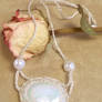 Oval Pearl Marble Pendant