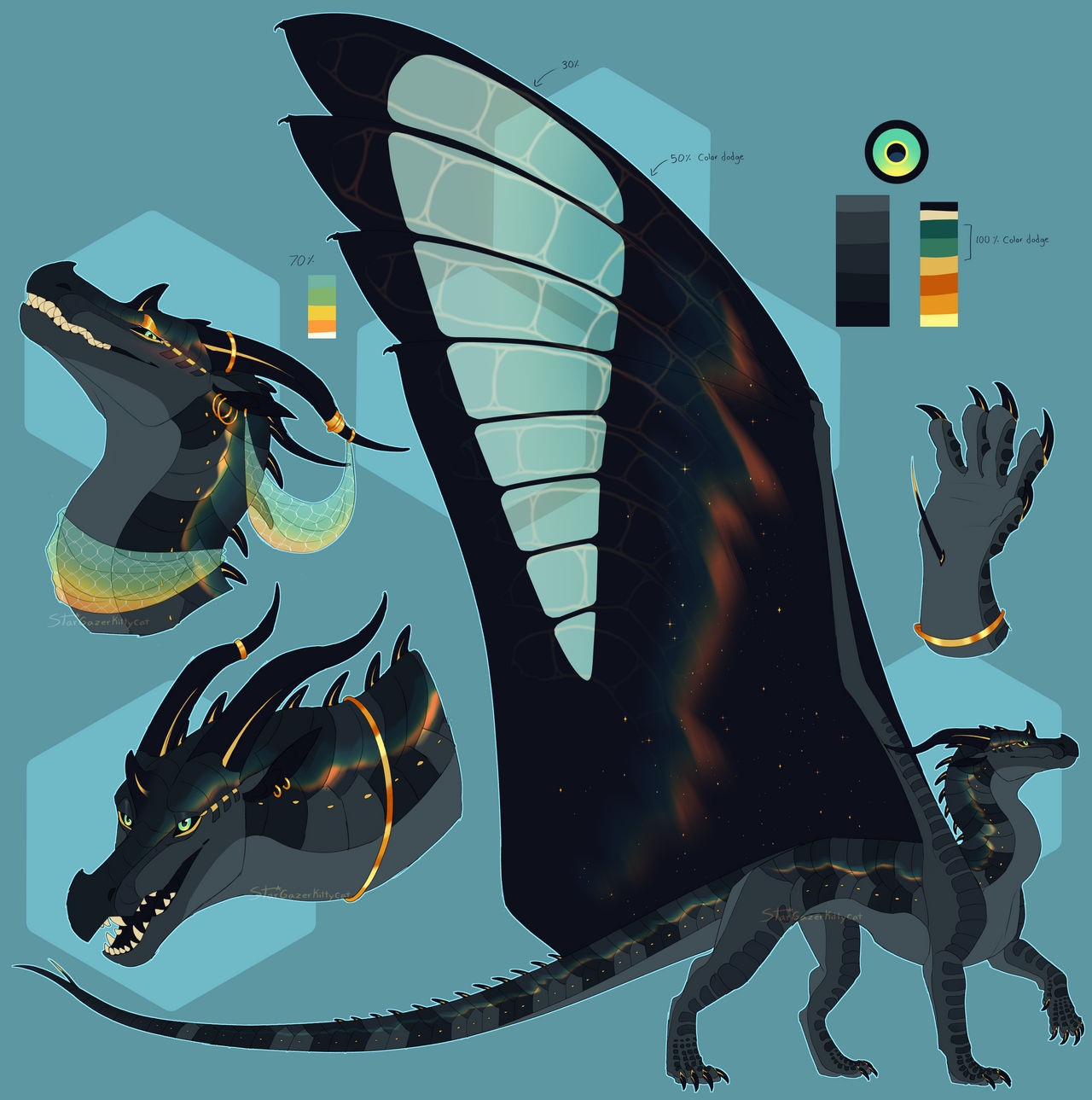 Erythro Rahs Hive/Night Erythro Ref by stargazerkittycat on DeviantArt