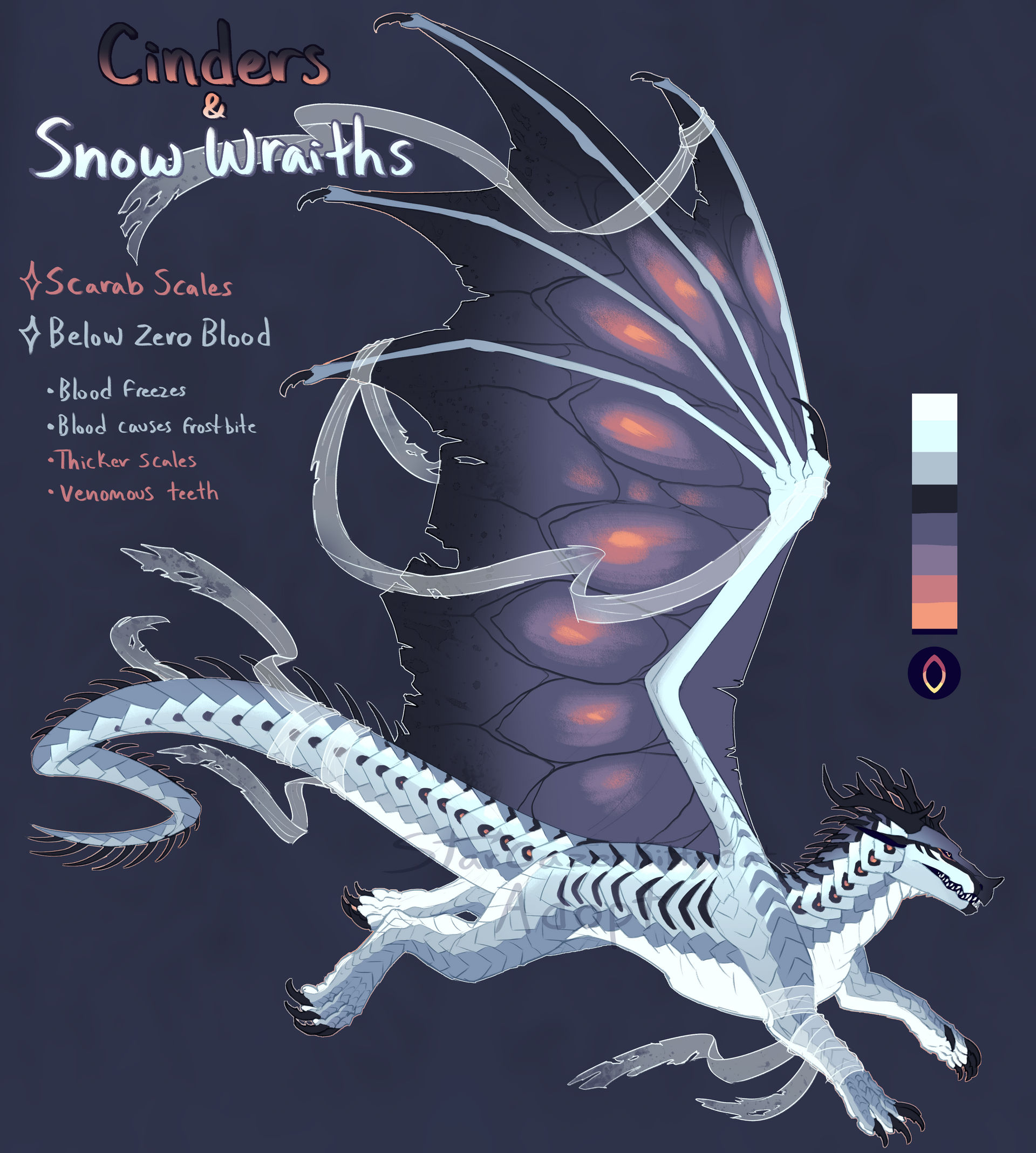 Cinders n Snow Wraiths Adopt (CLOSED) by stargazerkittycat on DeviantArt