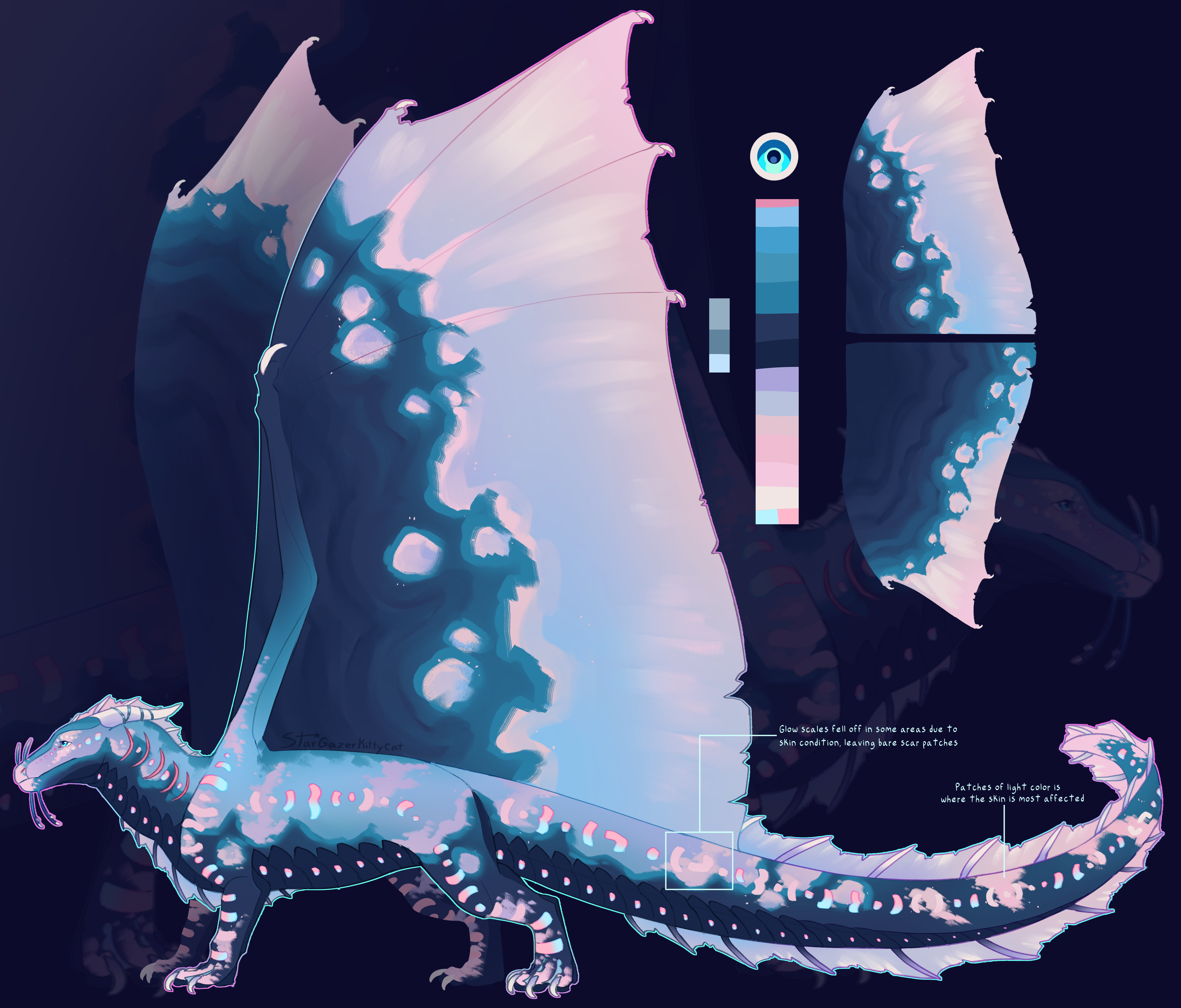 Neocari Neocari ref by stargazerkittycat on DeviantArt