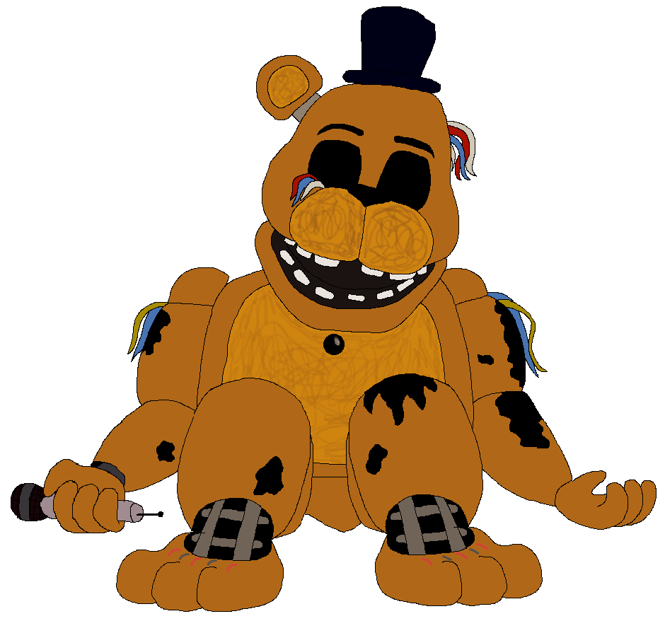 ◇Withered Golden Freddy UCN Drawing◇