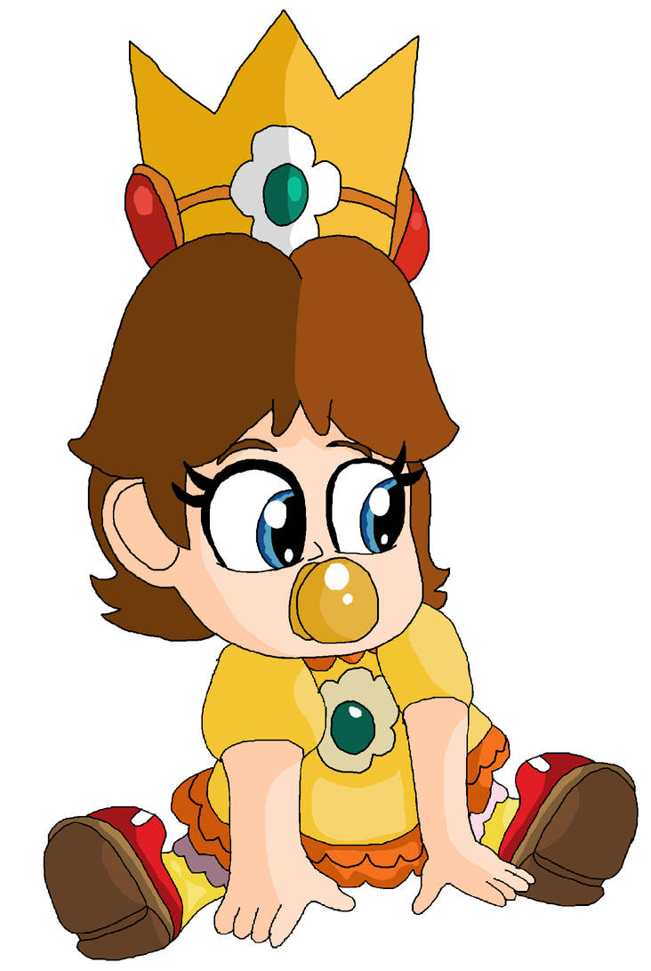 Baby Daisy Sitting by JohnV2004 on DeviantArt