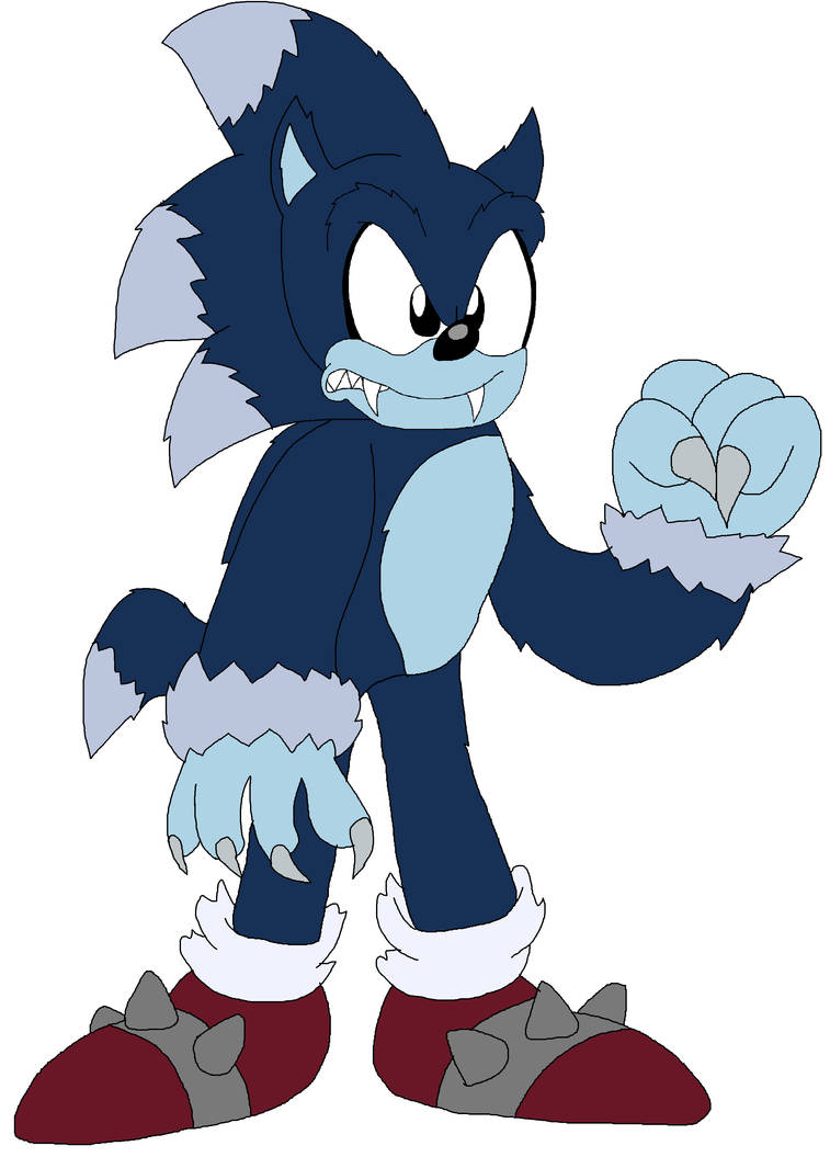 Sonic The WereHog (Adventures Of Sonic) by JohnV2004 on DeviantArt