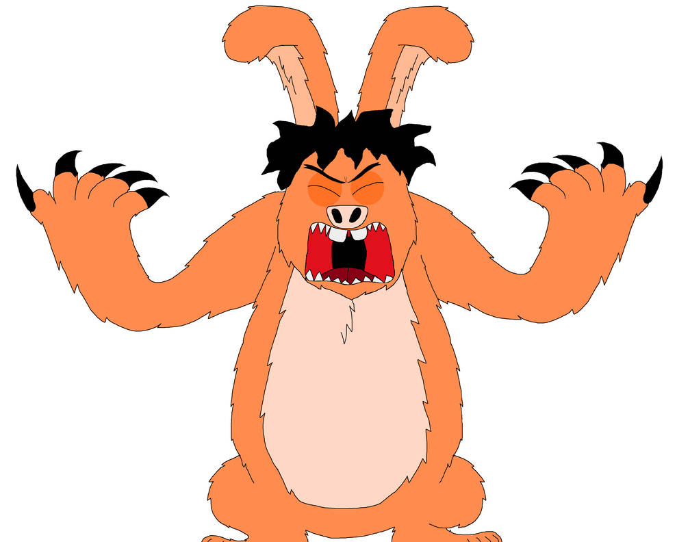 Roaring WereRabbit by JohnV2004 on DeviantArt