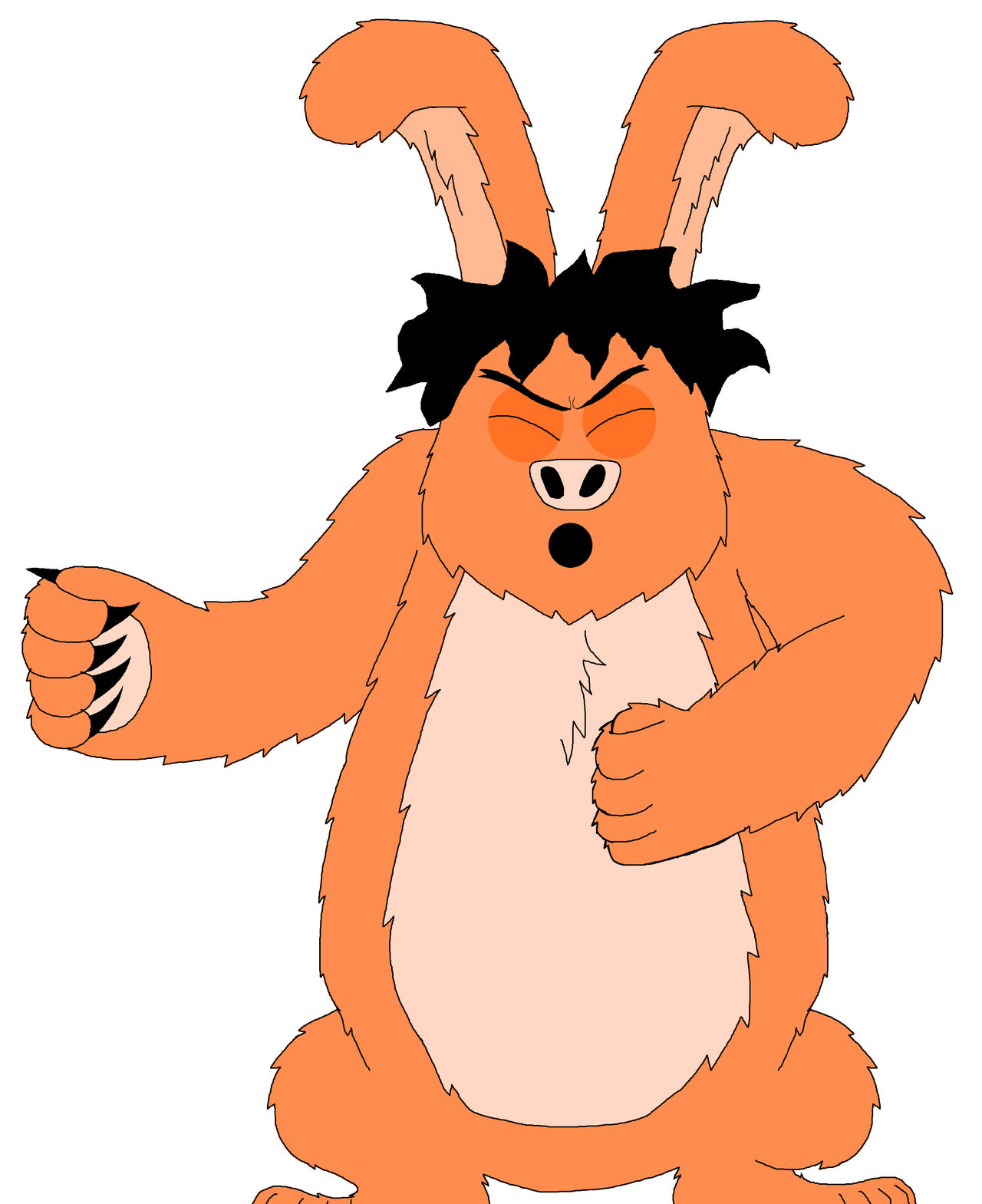 Howling WereRabbit by JohnV2004 on DeviantArt