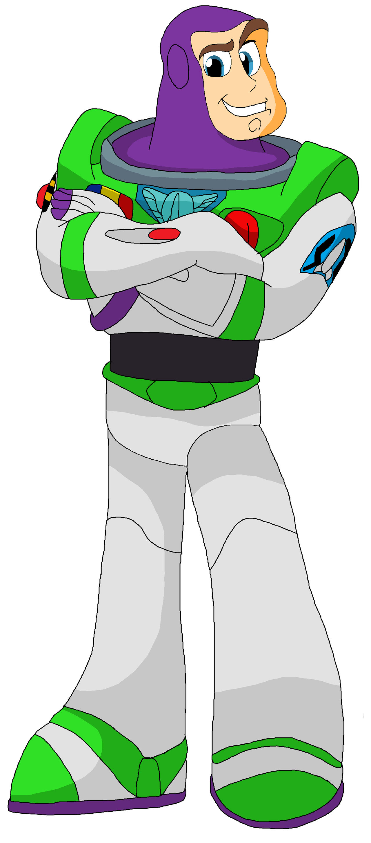Drawing Of Buzz Lightyear () by JohnV2004 on DeviantArt